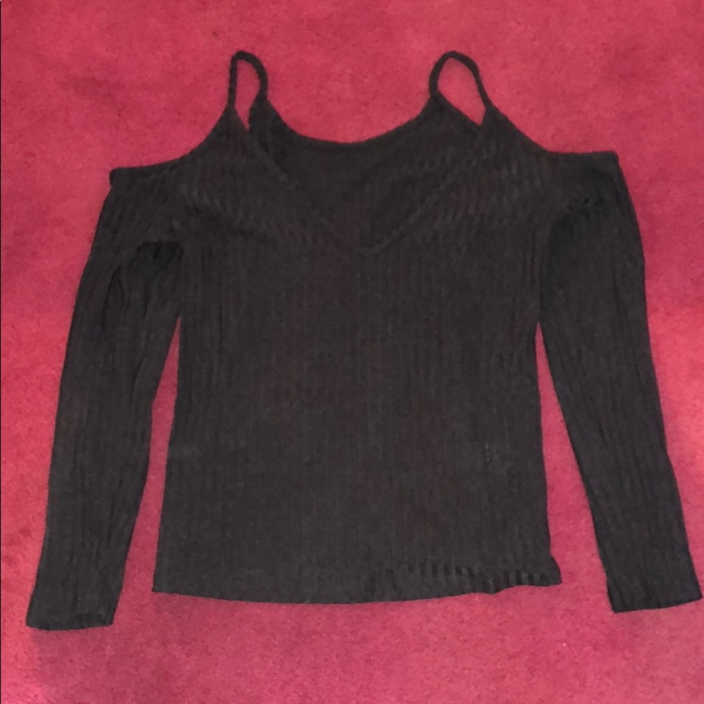 Off the shoulder sweater